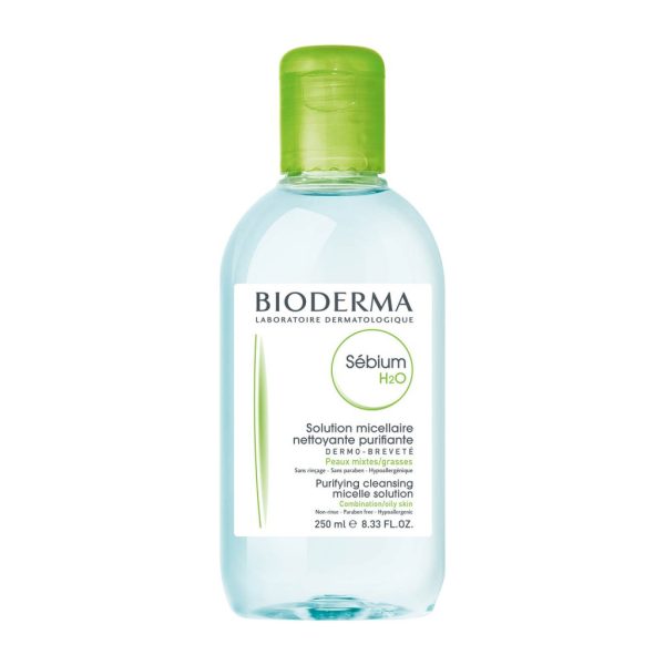 پاک کننده آرایش بیودرما اصلی 250 میلی sebium H2O bioderma